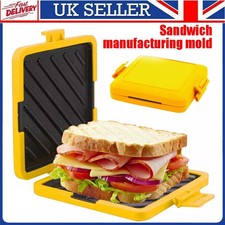 Toasted Sandwich Maker Microwavable Machine Waffle Maker Oven Toastie NEW