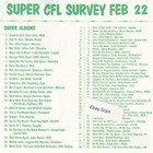 WCFL Chicago IL Top 40 Radio Music Survey 2-22-75  Larry Lujack — photo 2