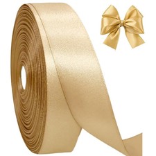 1 Inch Double Faced Satin Ribbon 50 Yards Without Splice