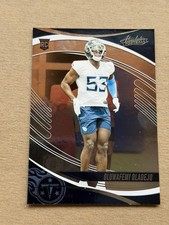 2025 Panini Absolute - Rookies Oluwafemi Oladejo #165 (RC) Tennessee Titans 