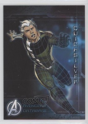 2015 Marvel Avengers: Age of Ultron Avengers' Database Quicksilver #AD-Q 2o7