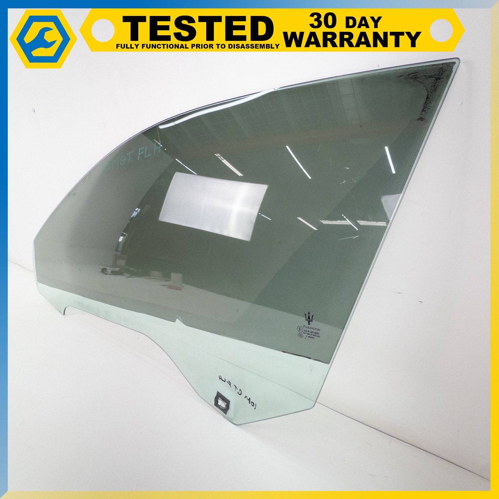Maserati GranTurismo 2008-2019 Front Left Door glass