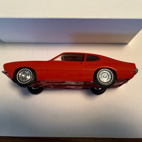 1970 Ford Maverick Plastic Promo Model By Johan 1/25 Scale Burnt Orange - Picture 4 of 11