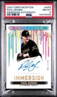 2024 Topps Inception - Immersion Auto Paul Skenes #IA-PS  /100 (AU, RC) PSA 8