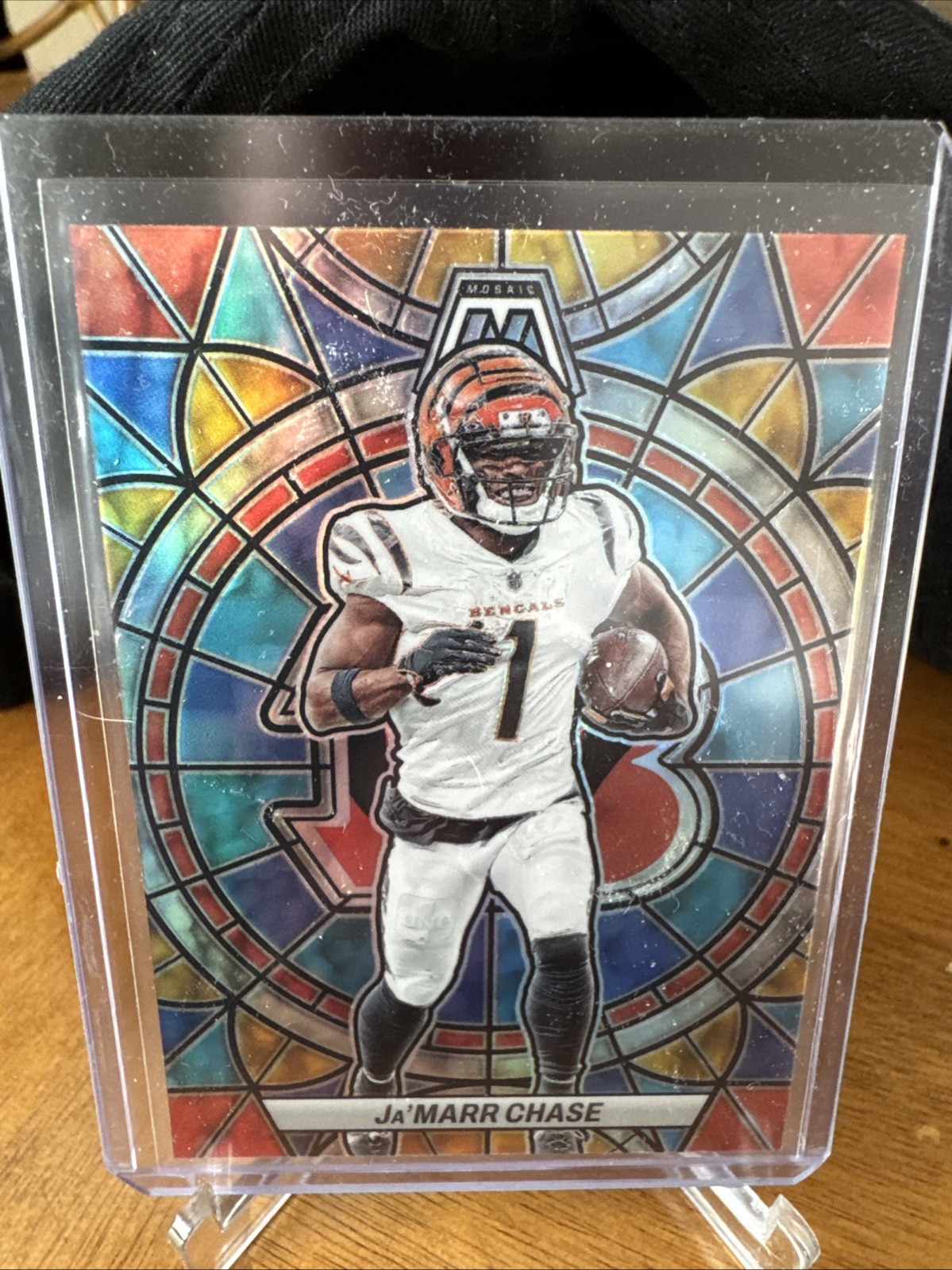 JA'MARR JAMARR CHASE STAINED GLASS 2023 Mosaic #SG13 Bengals SSP CASE HIT 🔥