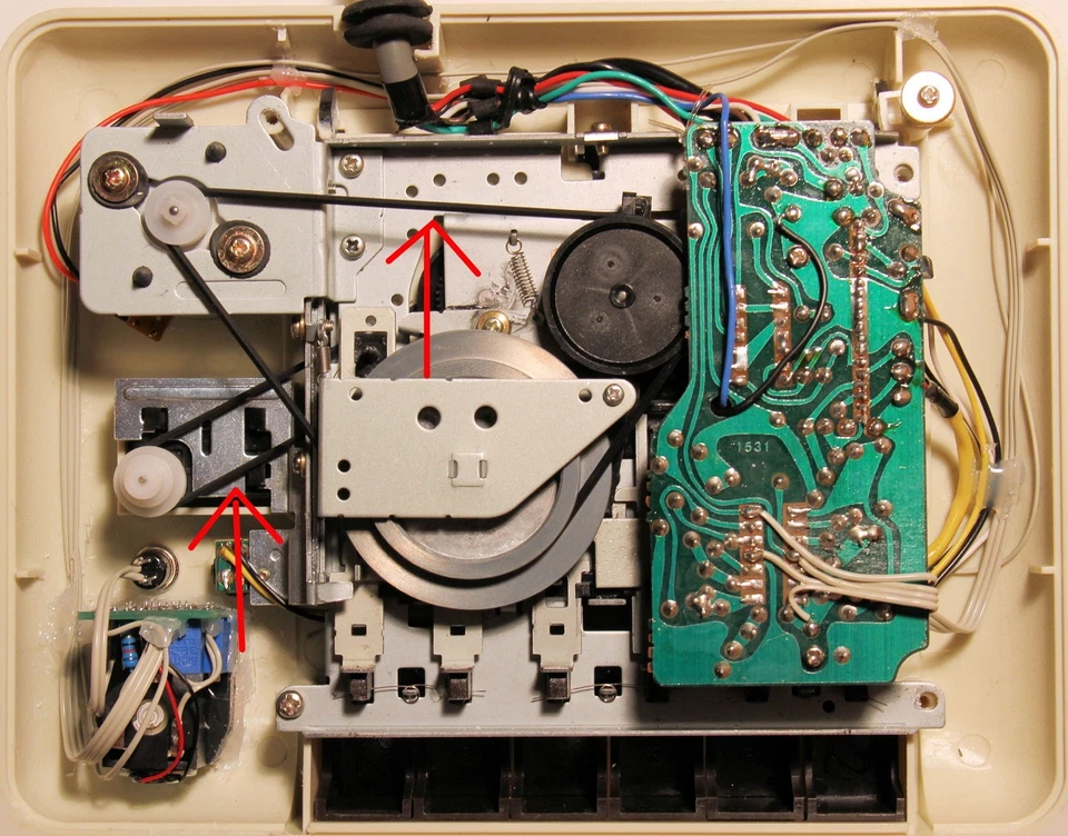 🕹 Commodore 64 / C64 / Vic 20 / Datasette 1530 / 1531 / C2N Riemen 🕹 - Bild 4 von 4