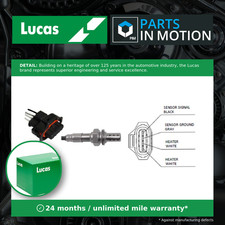 Lambda Sensor fits VAUXHALL AGILA A Post Cat 1.0 1.2 00 to 08 Z10XE Oxygen Lucas