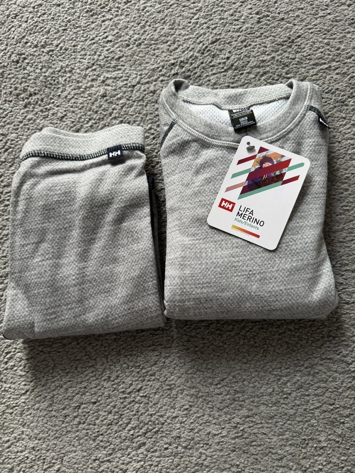 Helly Hansen Kids Lifa Merino Base Layer Set, Age 6 BNWT - Image 3 of 3