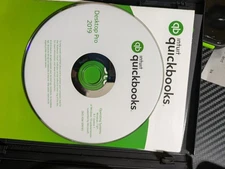 Previously Owned Intuit  QuickBooks Desktop Pro 2019 Software (1 User)