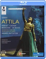 Attila Teatro Regio Di Parma Battistoni - Blu-Ray - F600Z