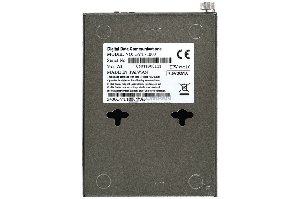 GVT-1000 LEVEL ONE DIGITAL DATA 1000T TO MINI GBIC CONVERTER - Bild 3 von 4