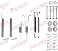 Quick Brake ZubehöRsatz Bremsbacken 105-0744 FüR CC J89 Opel Vectra F19 M19 F68