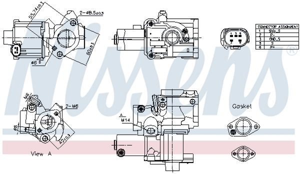 AGR Ventil FüR Audi VW A4 B7 Cabriolet Avant B8 A5 A6 Allroad C6 A8 D3 Q7 Van-image
