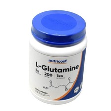 Nutricost L-Glutamine Powder 1 KG - Pure L Glutamine - 5000mg per Serving