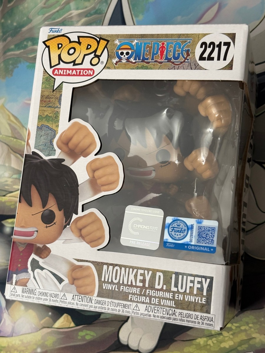 Funko Pop! Monkey D Luffy 2217 Gum Gum Gatling – Pre Release