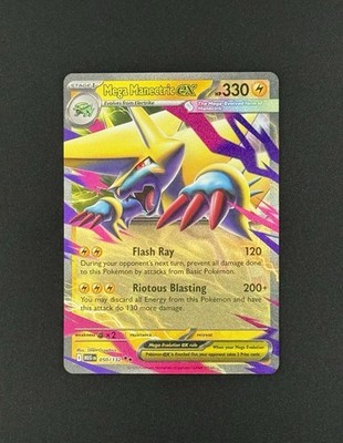 Mega Manectric ex 050/132 Me01: Mega Evolution Holo
