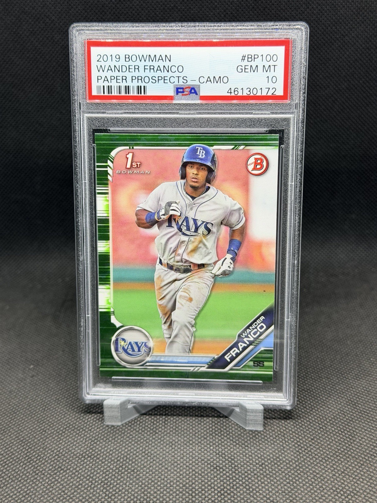 2019 Bowman - Prospects Wander Franco #BP-100 Camo (RC)