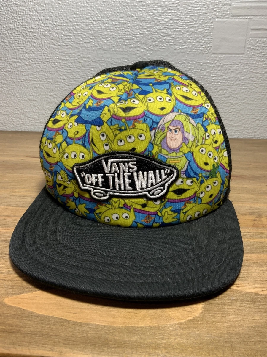VANS Adult Disney Pixar Toy Story Hat Buzz Lightyear Aliens Cap Off The Wall