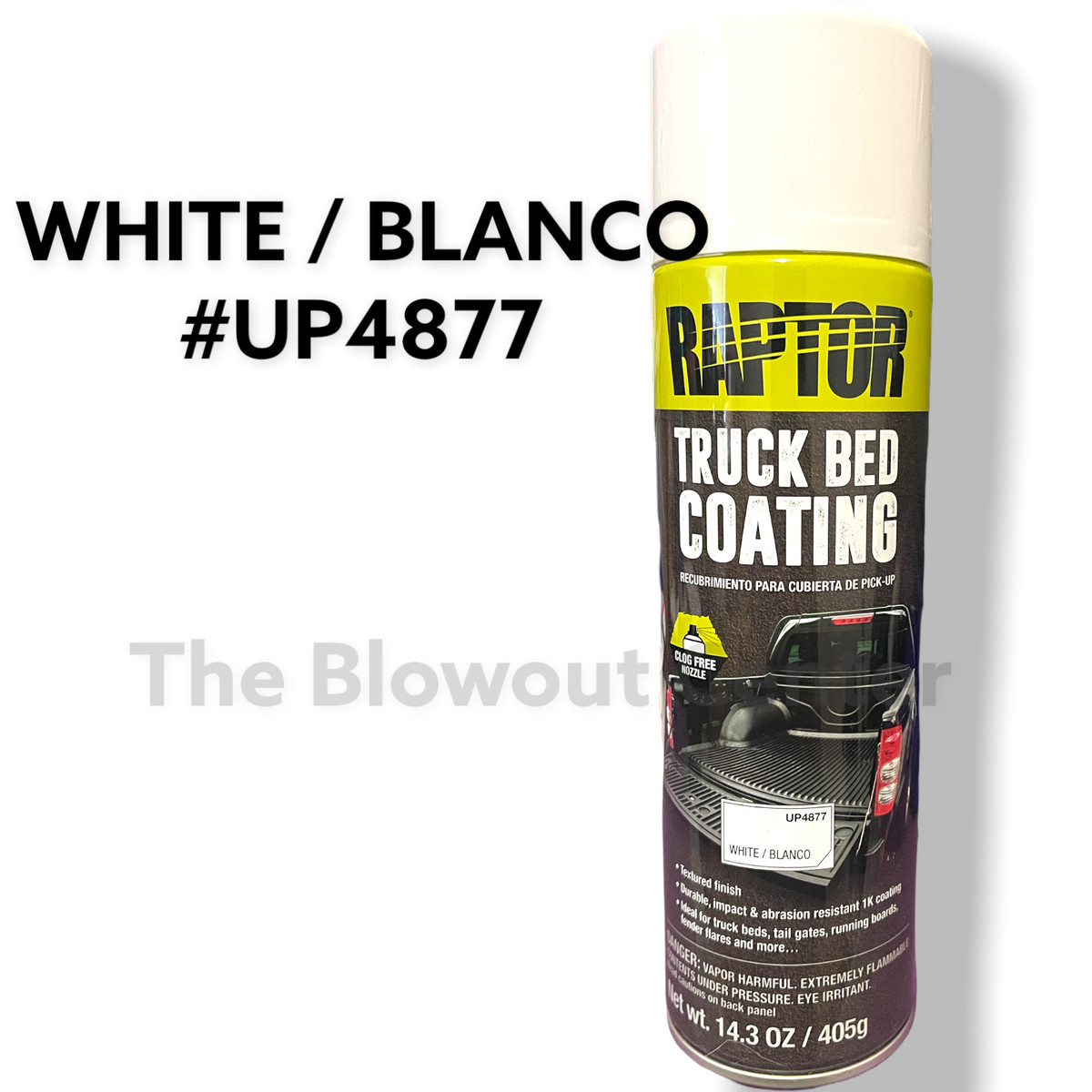 White Bed Liner Spray