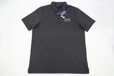 Travis Mathew The Zinna Polo Black Heather Performance Golf Shirt Mens XL New