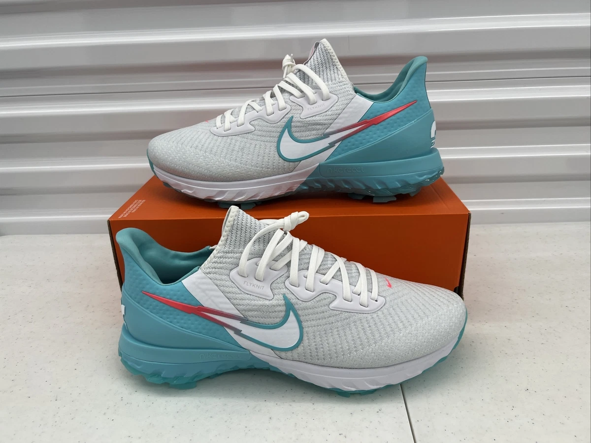 Nike Air Zoom Infinity Tour Golf Wide White Aurora Green for Sale