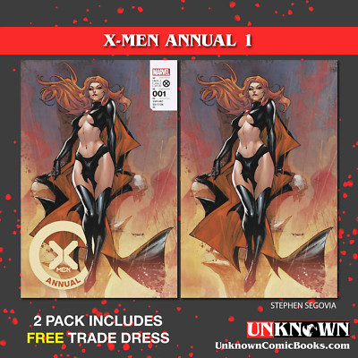 [2 PACK] X-Men Annual #1 Unknown Comics Stephen Segovia Exclusive Var (12/21/202