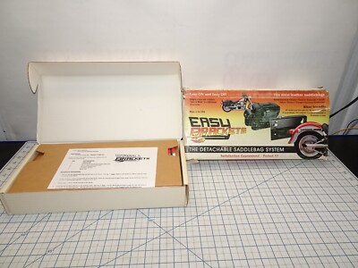 Easy Brackets Saddlebag Mounting System V800-R1 Vulcan 800 Box is Ugly