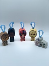 McDonalds Happy Meal Toy Star Wars Backpack Clips Set Of 5