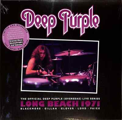 Deep Purple / LONG BEACH 1971 (LTD/2LP/180G/GTF/CRYSTAL CLEAR) / Earmusic / 021