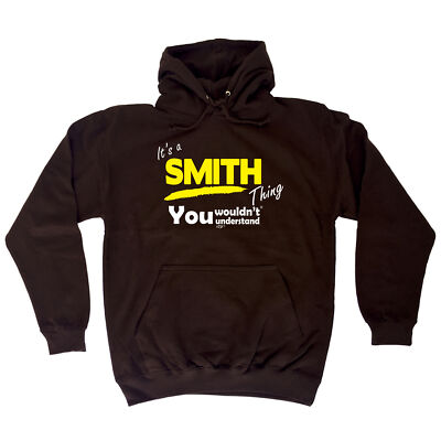 Smith V1 Apellido Thing Novedad Hombres Mujeres Ropa Divertida