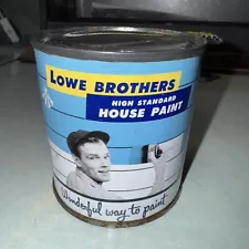 Vintage Advertising Tin Litho Bank Lowe Brothers Paint Dayton Oakland Toronto