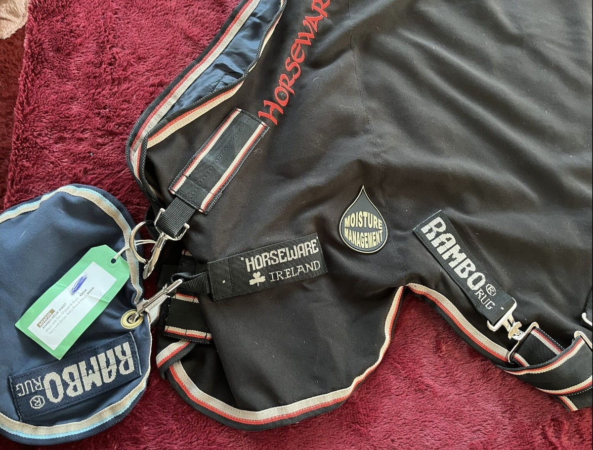 Drap Thérapie Ionique Horseware Rambo - Taille 3'0 Pour Shetland, Falabella, Poulain