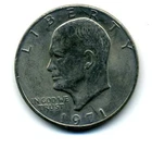 1971-P Eisenhower Dollar — photo from another recent sale