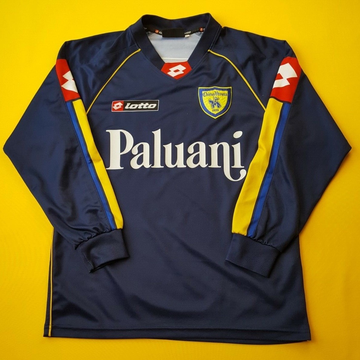 Chievo Verona Jersey XS Shirt Long Sleeve Football Soccer