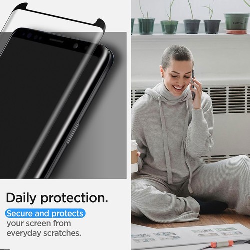 2Pack For Samsung Galaxy S8 S8+ S8 Plus Tempered Glass Clear Screen Protector - Picture 18 of 24