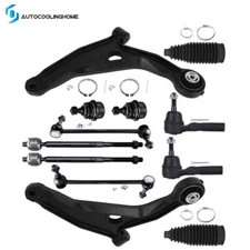 12x For 2009-2015 Dodge Journey Front Lower Control Arm Sway Bar Suspension Kit