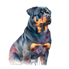 Adesivo auto cane gigante XXXL Rottweiler adesivi cani sticker