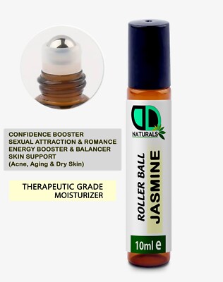 Jasmin ätherisches Öl Roller Ball 10 ml Aromatherapie reiner ätherischer Duft