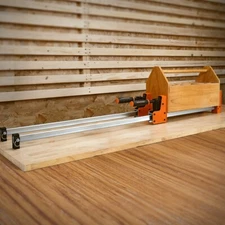 JORGENSEN 48-inch Bar Clamps 90°Cabinet Master Parallel Jaw Bar Clamp Set 2-pack