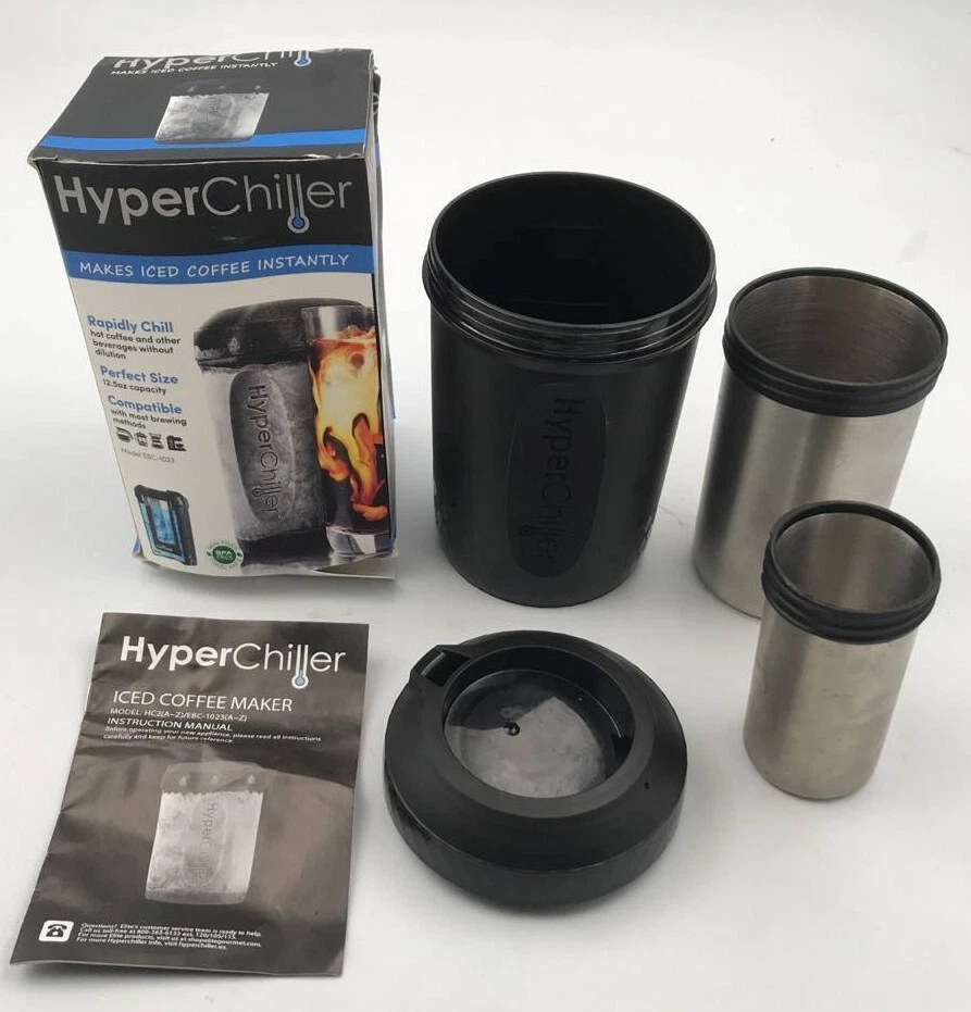 DETAILED REVIEW HyperChiller Maxi Matic Instant Iced Coffee DOES IT WORK?  YES! 