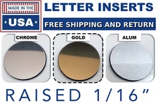 2PCS Gold Front Rear OVERLAY FITS  2022+ Telluride