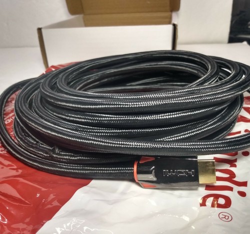 iBirdie 25 ft HDMI 4K High Speed Ultra HD W/ Ethernet 2160p 24K Gold Plate 24AWG - Picture 9 of 11