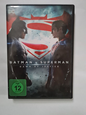 Batman Vs. Superman- Dawn of Justice- Henry Cavill- Ben Affleck-  DVD gebraucht