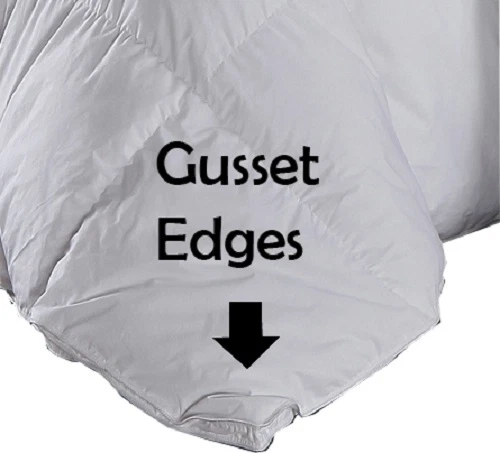 Edredón de plumón de ganso blanco Extra Warmth 750 Fill Power 500 hilos Foto 2 de 3