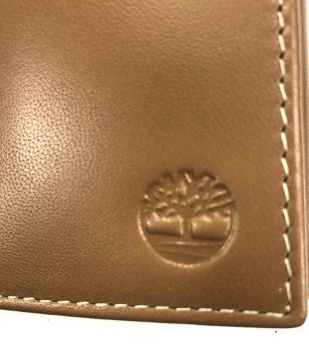 TIMBERLAND/LT. HELLBRAUN/Premium Echtqualität Leder dreifach gefaltet mit Geschenkbox $55 - Bild 3 von 11
