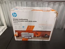 HP DeskJet 4155e Simple Multitasking Essential Home Printing - White NEW Printer