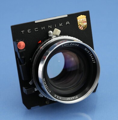 Planar 135mm f/3.5 レンズ Technika Linhof Technika Carl Zeiss 135mm f/3.5 Planar 4x5 Lens w