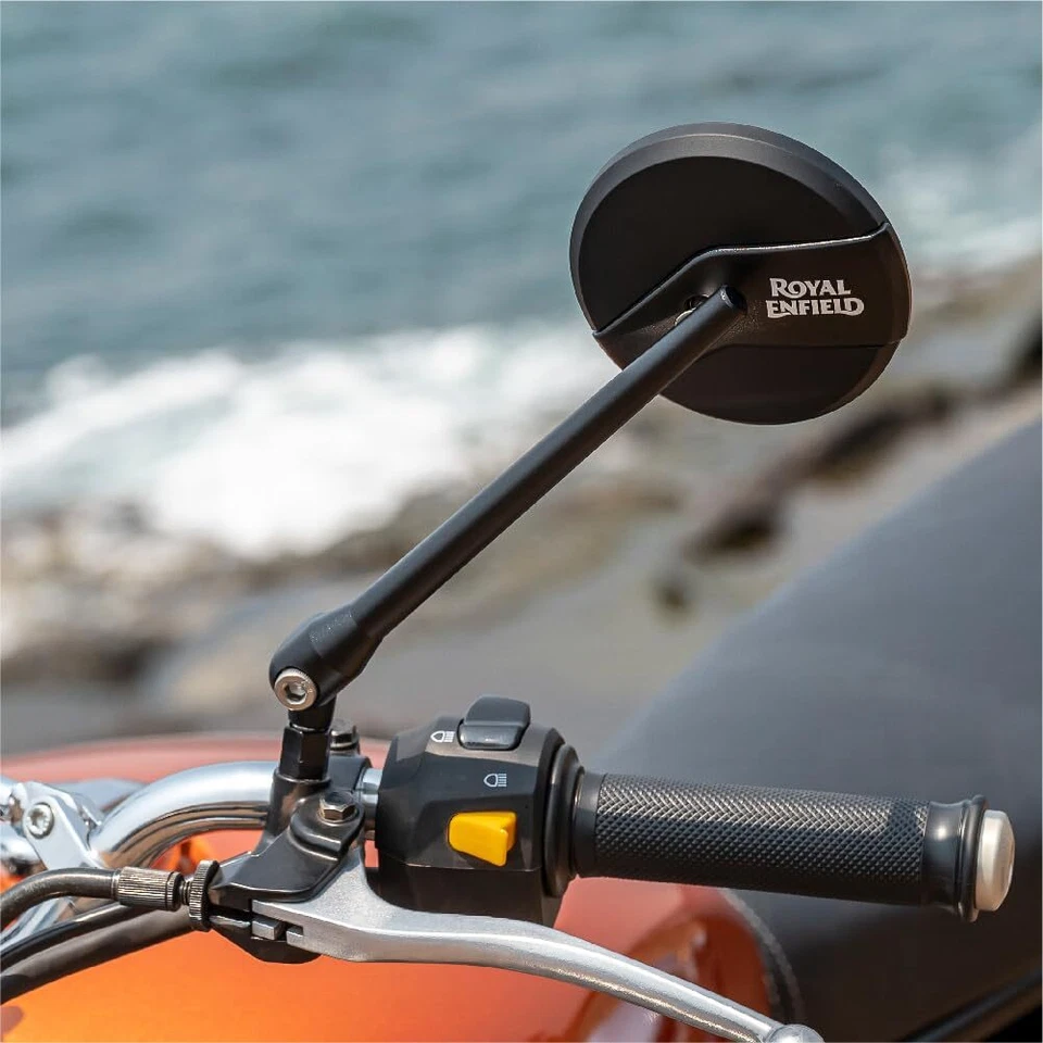 Kit de espejo retrovisor Royal Enfield Touring Interceptor, GT 650, clásico, Himalaya Foto 4 de 4