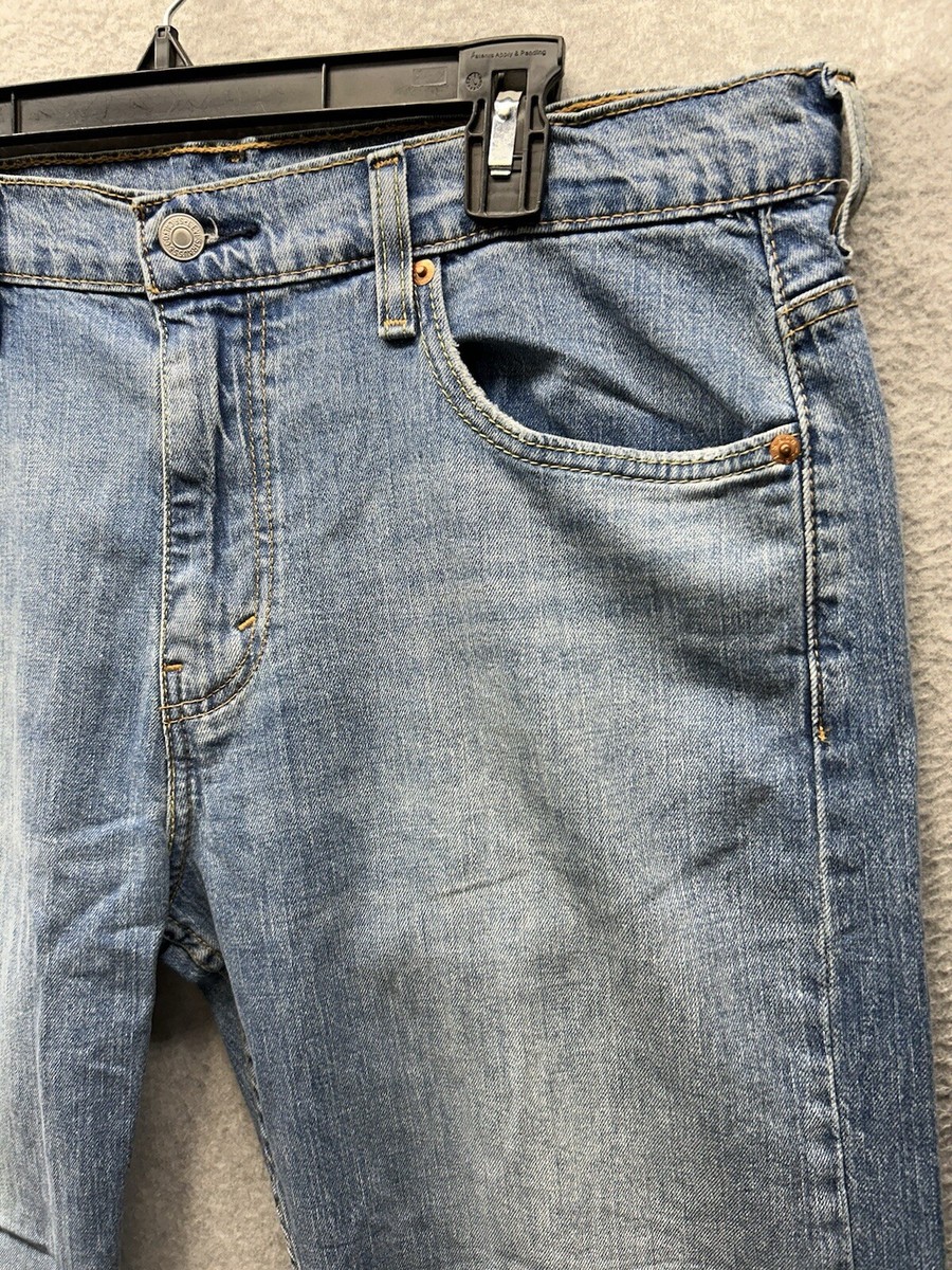 Levis 569 Mens 33x32 (36x30) Loose Straight Fit Blue Jeans Relaxed