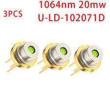 3PCS 1064nm 20mw Infrared Laser Diode Long Wavelength U-LD-102071D TO56 HOT